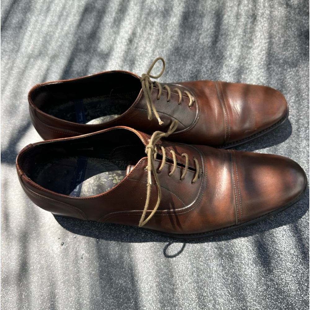 Paul Smith Men’s Dress Shoes. Oxford. Brown. Size 10.5 US/9.5 UK.
